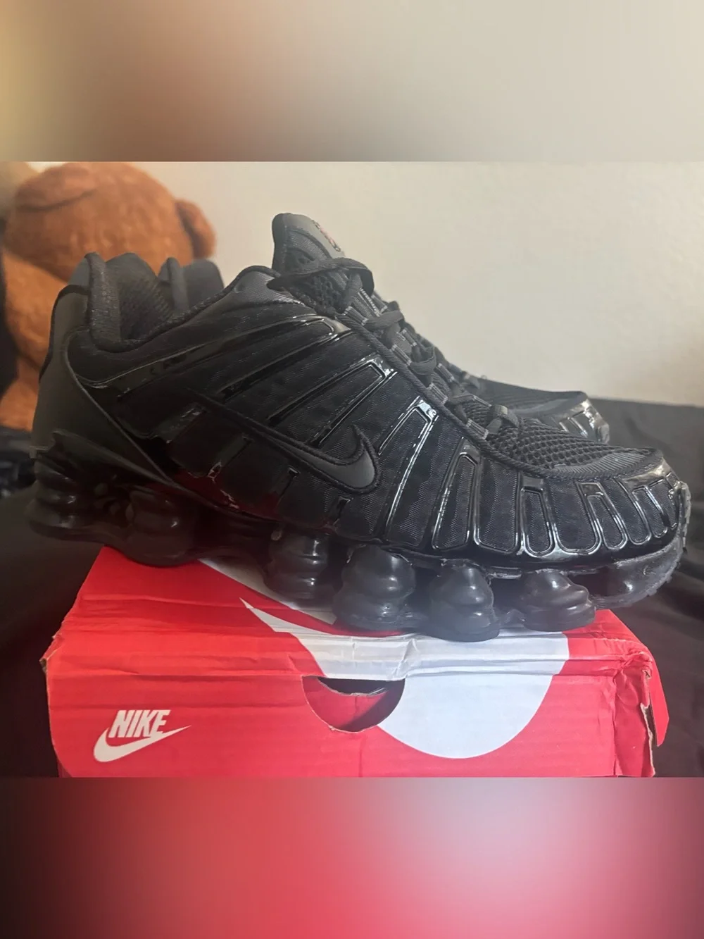 Mens Nike Shox All Black size 11